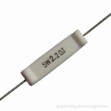 Cement Resistor with High Performance for Power Required Applications